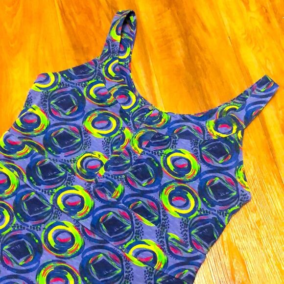 REI Colorful Circle Pattern Dress Size Medium - Picture 1 of 7